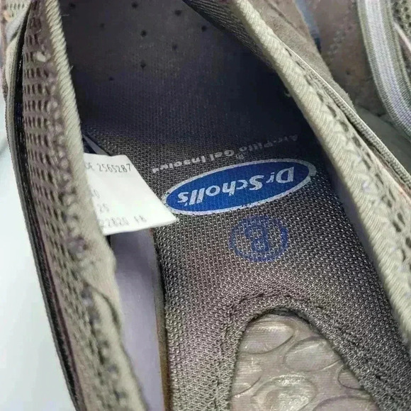 Dr. Schoolls Outdoor Hiking Women's Mesh Shoe Gel Size 8 Gray/Brown - Picture 13 of 14